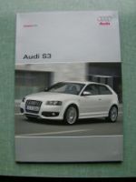 Audi S3 Pressemappe 2006 Modell 8P
