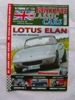 British Classic Cars 5/2008 Lotus Elan, Mini Cabriolet, Jaguar M