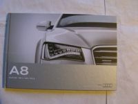 Audi A8 +L + L W12 Buch November 2011 + exclusive