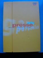 Audi Pressemappe IAA 1997+S4 +Avant+Duo Rarität Typ B5