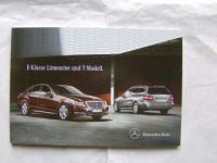Mercedes Benz E-Klasse Limousine +T BR212 +E63 AMG Dezember 2011