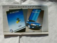 Ford Zubehör Pflegemittel Prospektflyer 80iger Jahre
