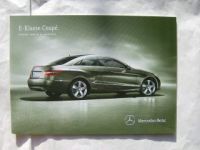 Mercedes Benz E-Klasse BR207 Coupè 10.Januar 2012 NEU