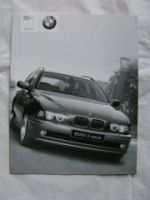 BMW Prijslijst 5-serie Touring E39 September 2003