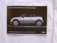 BMW Mini Roadster R58 Cooper +S +SD +JCW Vorabflyer