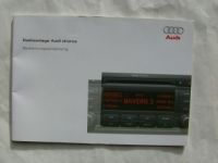 Audi Radioanlage chorus Anleitung Oktober 2006