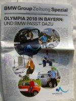 BMW Group Zeitung Spezial Olympia 2018 in Bayern