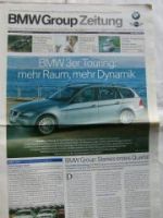 BMW Group Zeitung 5/2005 3er Touring E91,Dieselpartikelfilter