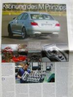 BMW Group Zeitung 10/2004 M5 E60 Pressevorstellung,Rosslyn E46