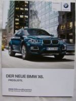X6 xDrive 35i,50i,30d,40d X6 M50d E71 April 2012 NEU