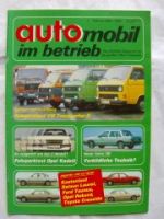 automobil im Betrieb Nr.1 2+3/1982 Volvo 760, VW T3 Transporter