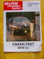 AMS 14/1996 Crash-Test BMW 5er E39