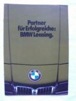 BMW Leasing Katalog E12 E21 E23 E24