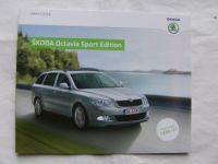 Skoda Octavia Sport Edition Prospekt +Preisliste Dezember 2011 N