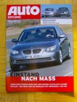 Auto Zeitung 8/2007 BMW 530d E60 gegen E320 CDi W211