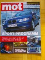 mot 15/2003 BMW 318ti E46 compact gegen Audi A3 Vergleich