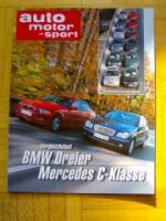 AMS 24/2000 BMW Dreier E46 gegen W202 C-Klasse
