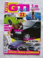 GTI plus 1/1999 205 CTI Cabrio,Scirocco,Renault 5,Porsche Speeds