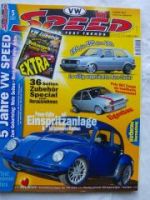 VW Speed 5/2001 Polo 86C, Scirocco Studie,T1 Samba Bus,Käfer Typ