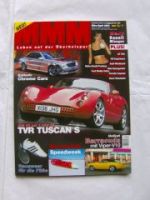 MMM 3+4/2004 Chrome Cars,TVR Tuscan S,Barracuda V10,Bonneville