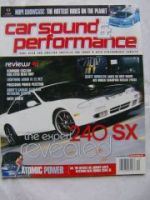 car sound & performance 11+12/2002 USA Magazin 240SX
