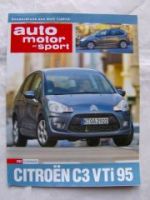 auto motor & sport 1/2010 Citroen C3 VTi 95