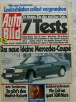 Auto Bild 14/1986 W124 Coupè,Porsche 924S, Peugeot 309,Mazda 626