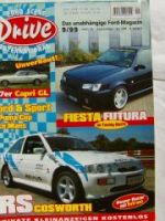 Ford Scene International Drive 9/1999 Capri GL von 1977,Escort X