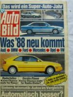 Auto Bild 47/1987 Corrado, E34, Vergleich Automatik-Fahrzeuge