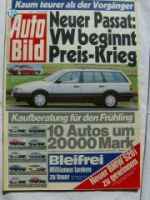 Auto Bild 6/1988 VW Passat Variant 35i,300E vs. Alfa 164 3.0V6