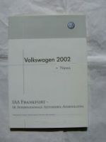 Volkswagen IAA Frankfurt 2002 Golf4 GTI,New Beetle Colour Concep