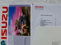 Isuzu IAA Pressemappe September 1999 Trooper +Fotos +Text
