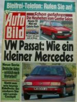 Auto Bild 9/1988 Passat 35i, Peugeot 405,Mazda 121,Scorpio vs. S