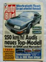 Auto Bild 32/1988 Audi V8 vs. 560SEL W126 vs. BMW 750 iL E32