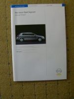 Opel Signum Marketing Neuwagen intern 2003 Rarität