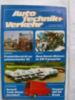 Auto Technik + Verkehr 4/1982 Peugeot 505 GR Break,409D,207 D, L
