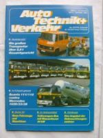 Auto Technik + Verkehr 2/1983 Scania 111/112 vs. Mercedes 1628/3