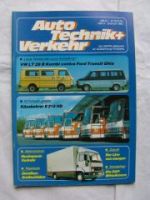 Auto Technik + Verkehr 3/1983 Kässborher S215HD, VW LT28 B Kombi