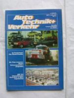 Auto Technik + Verkehr 3/1984 Audi 100 Avant LD vs. Granada Turn
