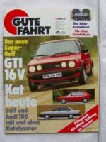 Gute Fahrt 7/1985 Golf GTI 16V Kat,Audi 100,T3 Joker TD