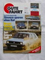 Gute Fahrt 6/1986 Golf II Syncro, Audi 100 Avant, Passat Variant