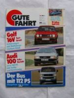 Gute Fahrt 7/1986 Audi 100, VW Carthago Malibu Hit III,T3 Carave