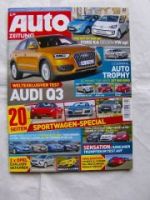 Auto Zeitung 22/2011 Ka vs. up!, R8 GT Spyder, Nissan GT-R,F458