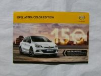 Opel Astra Color Editon Februar 2012 +Poster NEU