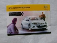 Opel Astra White Editon Februar 2012 +Poster NEU