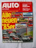 Auto Zeitung 2/1985 Austin Mini,Metro,2CV,Cuore,Panda,Jazz