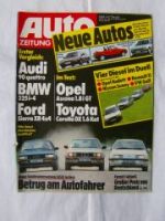 Auto Zeitung 17/1985 BMW 325iX E30,Audi 90 quattro,Sierra XR 4x4