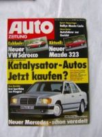 Auto Zeitung 4/1985 Brabus W124,Lorinser, 205 GTI,305GTX,505 Ti