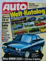 Auto Zeitung 13/1983 XR 4i vs. BMW 323i E30,Audi 200,Volvo 760