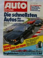 Auto Zeitung 23/1983 BMW M 635CSI E24,Jaguar XJ-S,200 Turbo